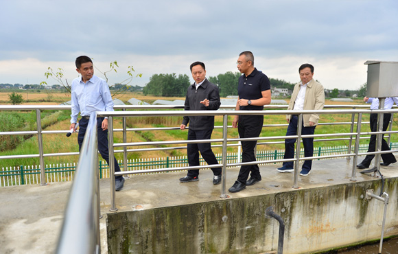 细化行动、凝聚合力，扎实推动环巢湖流域水环境综合治理——省长李国英一行调研长临河镇污水处置厂